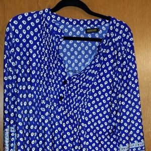 Reborn tunic top, slinky material XL